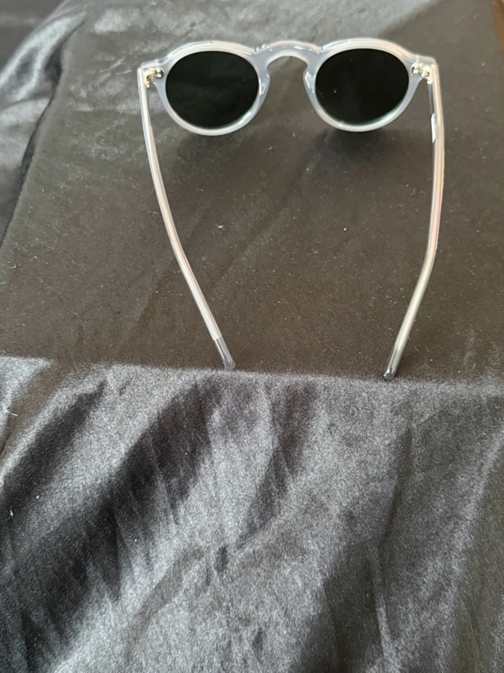 Stylish Kids Round Sunglasses in Gray